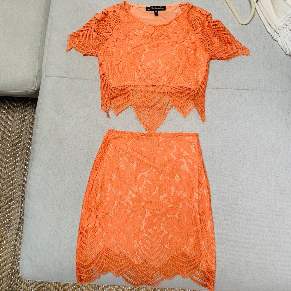 FL&L Guava Set XS 🍊 Rare For Love & Lemons